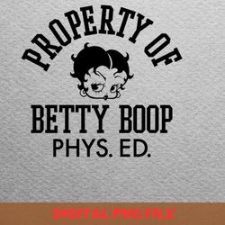 betty boop phys ed - betty boop adventure png, betty boop png, patent image digital png files