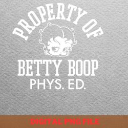 betty boop phys ed - betty boop mojo png, betty boop png, patent image digital png files