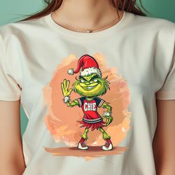 the grinch vs chiefs logo dour dashes defense png, the grinch vs chiefs logo png, chiefs grinch digital png files