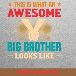 big brother explains png, big brother png, funny family digital png files