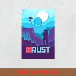 rust game territories png, rust game png, rust video game digital png files