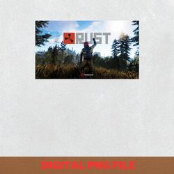 rust game networking png, rust game png, rust video game digital png files