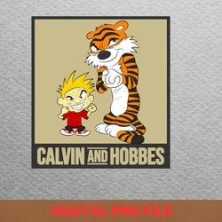 calvin and hobbes playful pursuits png, calvin and hobbes png, bill watterson digital png files