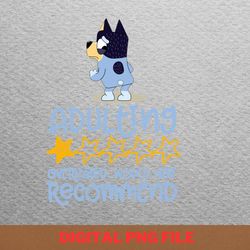 bluey family fun time png, bluey png, bluey and bingo digital png files