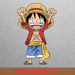 monkey d luffy acknowledged bravery png, monkey d luffy png, one piece anime digital png files