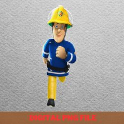 fireman sam action figures png, fireman sam png, kids tv show digital png files