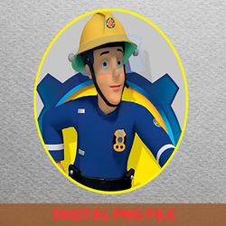 fireman sam animated films png, fireman sam png, kids tv show digital png files
