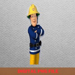 fireman sam character growth png, fireman sam png, kids tv show digital png files