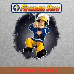 fireman sam lifesaving gear png, fireman sam png, kids tv show digital png files