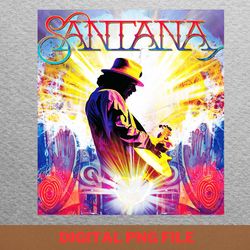 carlos santana guitar legacy png, carlos santana png, psychedelic rock digital png files