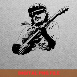 carlos santana guitar universe png, carlos santana png, psychedelic rock digital png files