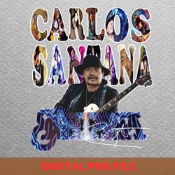 carlos santana guitar vibes png, carlos santana png, psychedelic rock digital png files