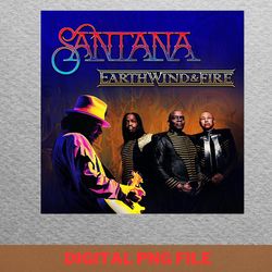 carlos santana melodic journey png, carlos santana png, psychedelic rock digital png files
