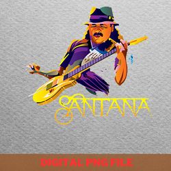 carlos santana timeless grooves png, carlos santana png, psychedelic rock digital png files