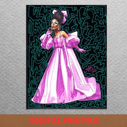 shea coulee band on the wall png, shea coulee png, drag queen digital png files