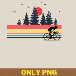 vintage retro bicycle cycling png, cycling png, rad racing digital png files