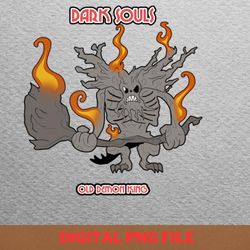 old demon king in cuphead - cuphead fiery funnels png, cuphead png, cartoon digital png files