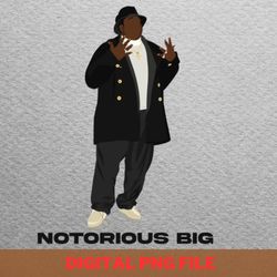 notorious big music production innovations png, notorious big png, rapper digital png files