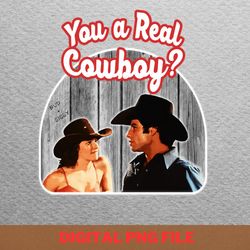 urban cowboy drama png, urban cowboy png, cowboy gift digital