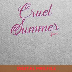 cruel summer taylor swift media presence png, taylor swift png, eras tour digital png files