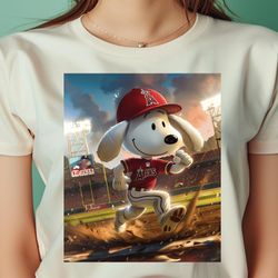 snoopy vs los angeles angels flying ace flair png, snoopy png, los angeles angels digital png files