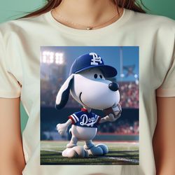 snoopy vs los angeles dodgers pup play png, snoopy png, los angeles dodgers digital png files