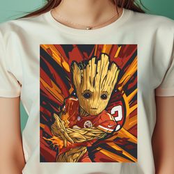 groot withstands chiefs tide png, groot vs chiefs logo png, chiefs logo digital png files