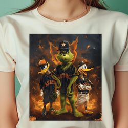 the grinch vs houston astros astros caroling clout png, the grinch png, houston astros digital png files