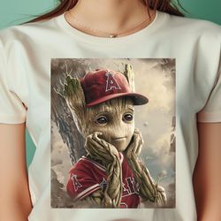 groot vs los angeles angels lumbering league legend png, groot png, los angeles angels digital png files