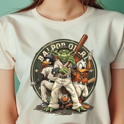 yoda vs baltimore orioles jedi bat flip png, yoda png, baltimore orioles digital png files