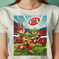 yoda vs chiefs galactic gridiron png, yoda vs chiefs png, kc chiefs digital png files