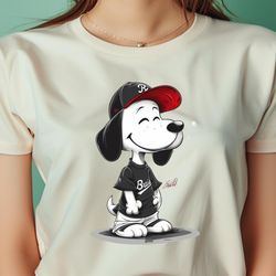 comical beagle challenges braves logo png, snoopy vs atlanta png, atlanta braves logo digital png files