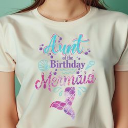 the birthday mermaid birthday party mermaid aunt png, the little mermaid png, fantasy digital png files