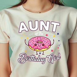 aunt of the birthday girl donut auntie girls bday party png, the powerpuff girls png, girl power digital png files