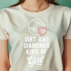 baseball shirt for girls dirt and diamonds child of girl png, the powerpuff girls png, girl power digital png files