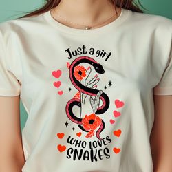 just a girl who loves snakes cute snake lover girls gift png, venom png, symbiote digital png files