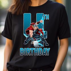 marvel thor hammer 4th birthday graphic png, thor png, thor ragnarok digital png files