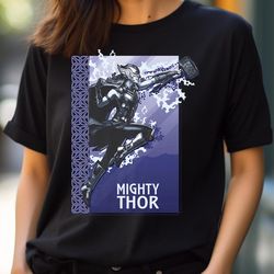 marvel thor love and thunder jane foster mighty thor poster premium png, thor png, thor ragnarok digital png files
