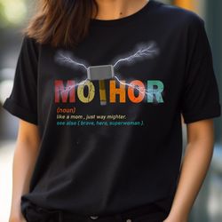 mo-thor like mom just way mightier funny mother's day png, thor png, thor ragnarok digital png files