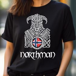 nordic norway viking with norwegian flag png, thor png, thor ragnarok digital png files