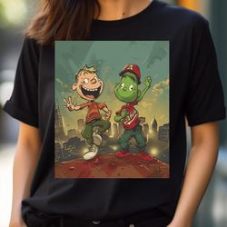 brave's ballad the grinch croons png, the grinch vs atlanta braves logo png, the grinch digital png files