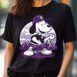 artistic promise snoopy's shoot colorado logo png, snoopy vs colorado rockies logo png, snoopy digital png files