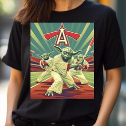 forceful encounter yoda versus la angels png, yoda vs los angeles angels logo png, yoda digital png files