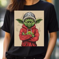 a jedi in milwaukee yoda vs brewers logo png, yoda vs milwaukee brewers logo png, yoda digital png files