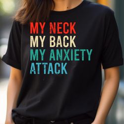 my neck my back my anxiety attack, the power inside its ok to be different png, its ok to be different png