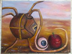 oil painting "forbidden fruit"