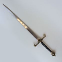 house of the dragon blackfyre sword: king viserys' steel prop replica