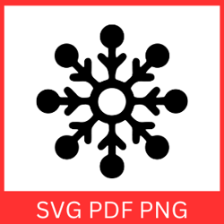 simple snowflake cut file, snowflake svg, flake winter svg, christmas svg, winter svg, christmas snowflake svg,