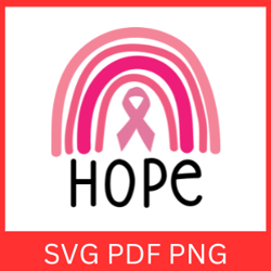 hope svg, breast cancer svg, cancer awareness svg, hope word svg, one word svg, cancer fight svg, cancer svg vector