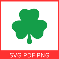 3 leaf clover svg, irish clover svg, st. patricks day svg, lucky svg, clover leaf svg, leaf svg, shamrock svg